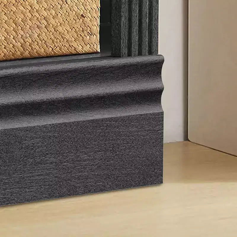 Étagère étroite, Meuble de rangement modulable, Noir